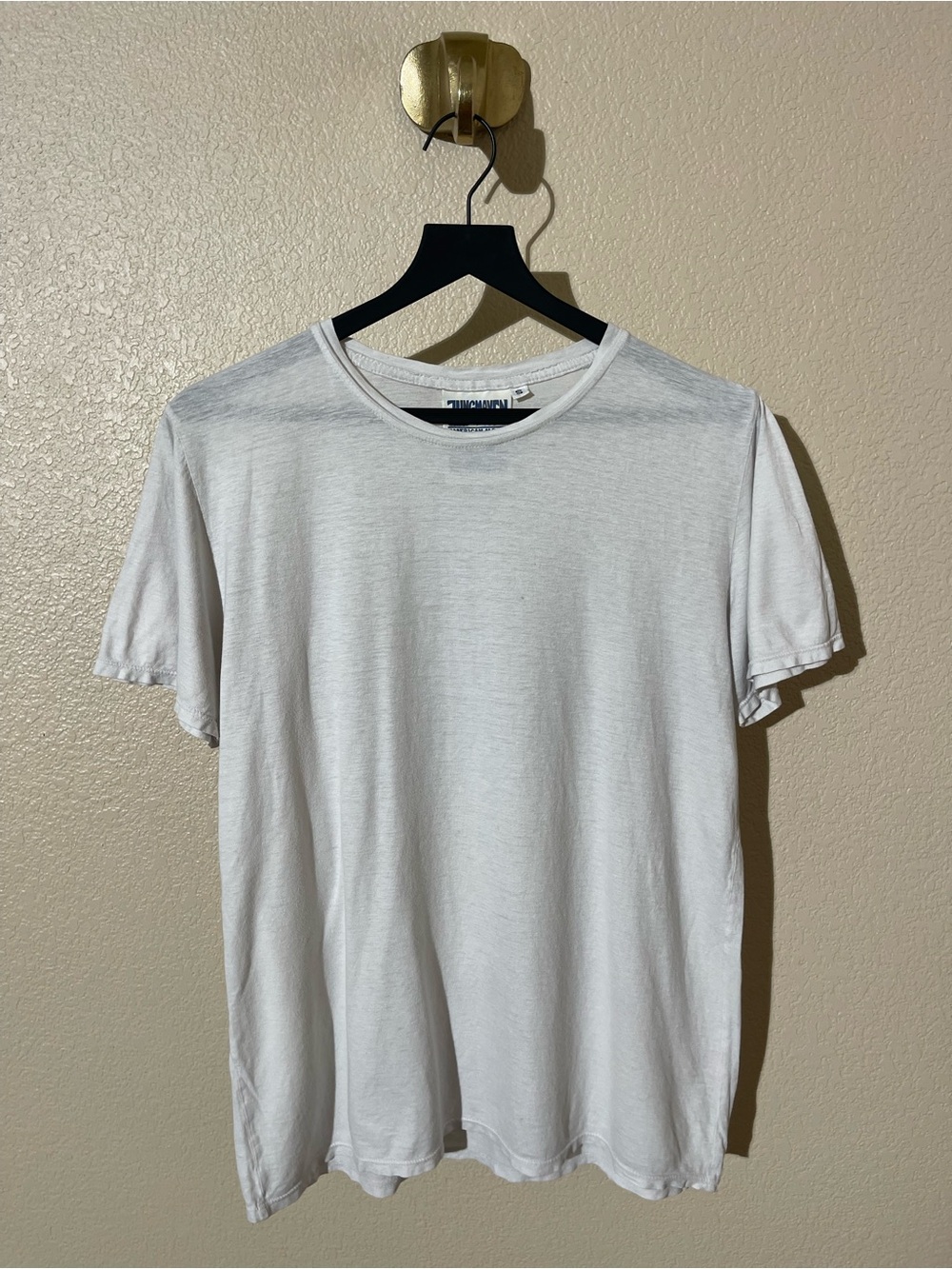 Jungmaven White Short Sleeve Crewneck Tee